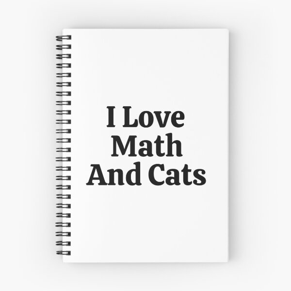 Item preview, I Love Math And Cats - Funny Math  designed and sold by usaworld.
