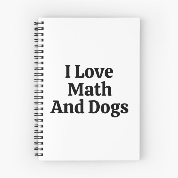 Item preview, I Love Math And Dogs - Funny Math  designed and sold by usaworld.