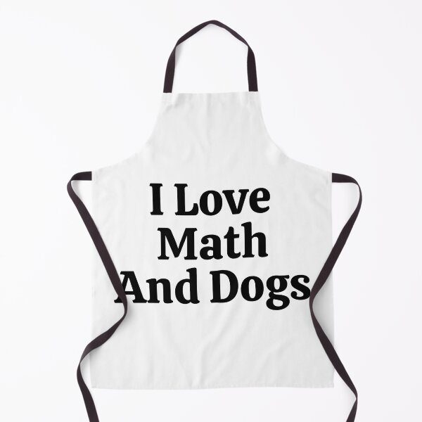 Item preview, I Love Math And Dogs - Funny Math  designed and sold by usaworld.