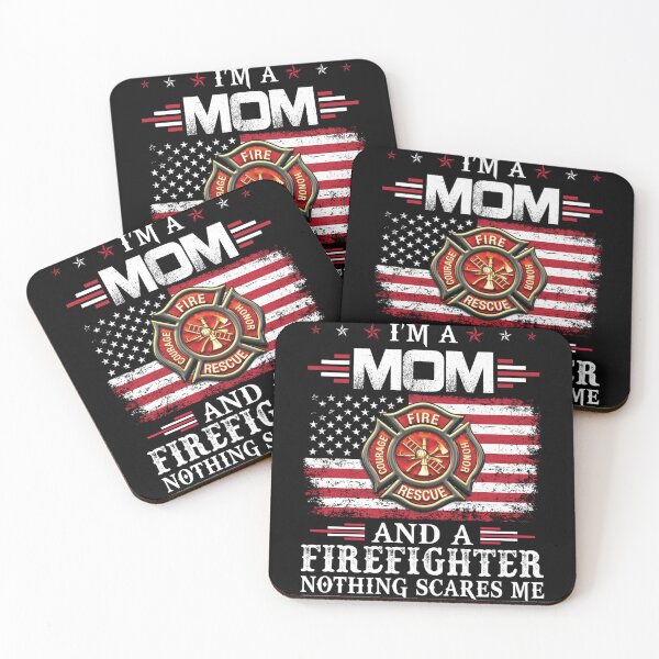 Item preview, I Am A Mom And A Firefighter Nothing Scares Me designed and sold by Isidroward.