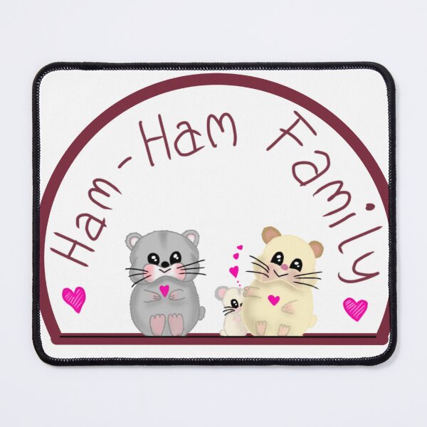 Item preview, Hamster family designed and sold by FennyWijayaMomo.