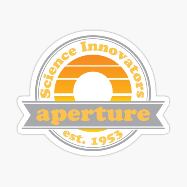 Aperture Science Innovators: Retro Sticker