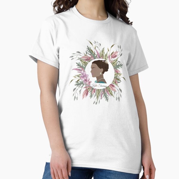Aperçu de l'œuvre Cadre floral Kate Kathani Sharma créée et vendue par RTee27.