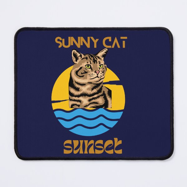 Item preview, Sunny Cat Sunset - Cute designed and sold by SBWorld.