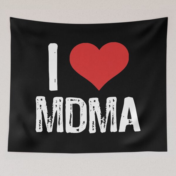 Item preview, I Love MDMA designed and sold by The "I Love Everything" Shop.