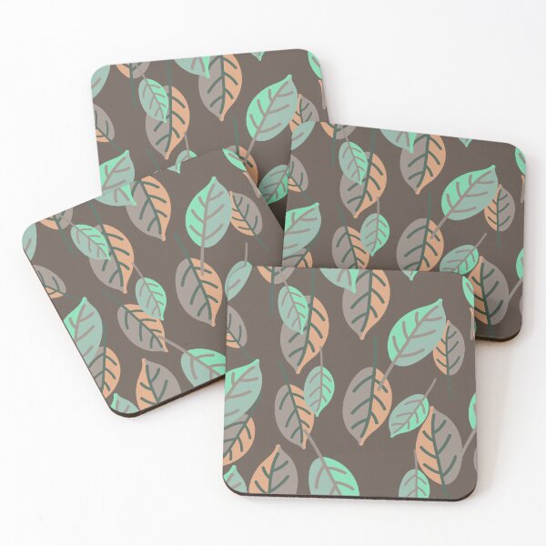 Item preview, Leaves pattern designed and sold by lalylaura.