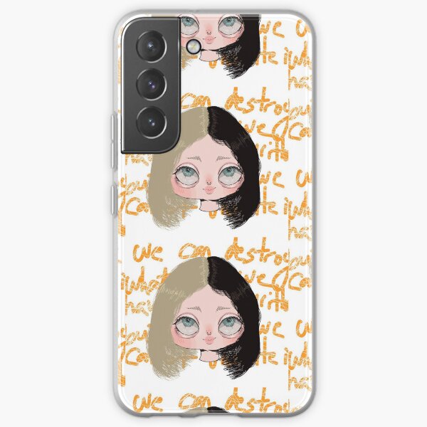 Split Hair Girl Samsung Galaxy Soft Case