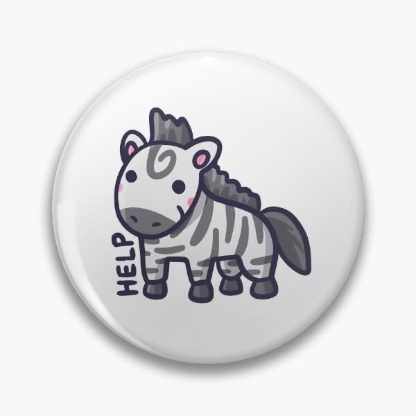 Item preview, Zebra Help designed and sold by Help Illustrations.