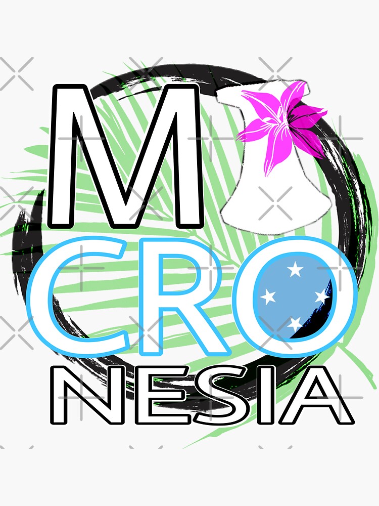 Micronesia Sticker For Sale By Jppshop Redbubble 9609