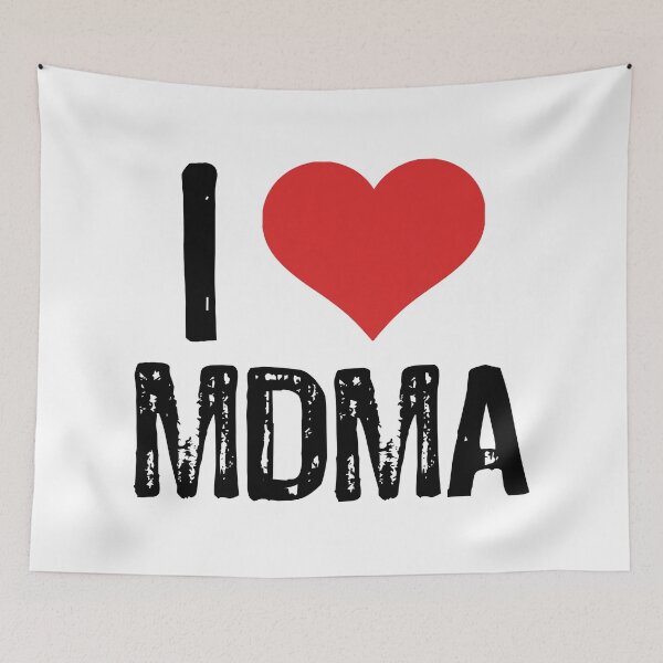Item preview, I Love MDMA designed and sold by The "I Love Everything" Shop.