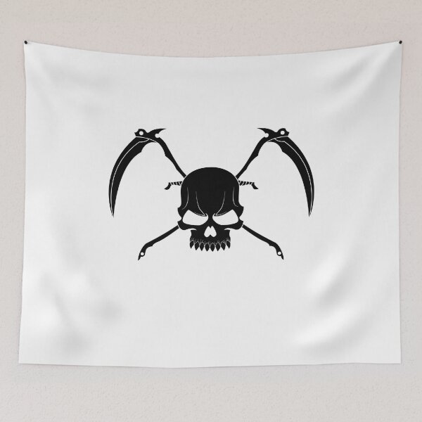 Item preview, Skull and Scythe designed and sold by lerdoberdo.