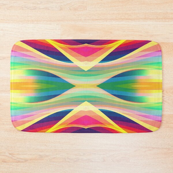 Item preview, Multicolor illusion waves designed and sold by Premium-Cart.