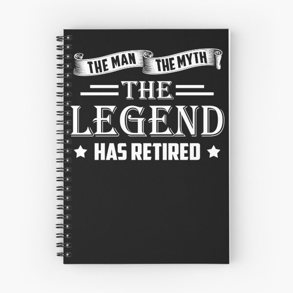 Item preview, The Man The Myth The Legend Has Retired T Shirt designed and sold by Leevinstee.