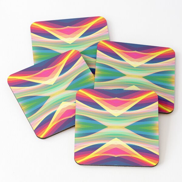 Item preview, Multicolor illusion waves designed and sold by Premium-Cart.