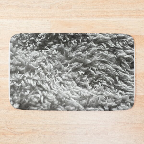 Item preview, Grey fluffy cloth designed and sold by Helen Dibb.