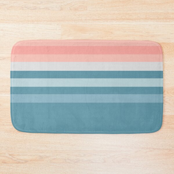 Item preview, Blue Pink Colorful Minimalist Classic Vintage Retro Stripes designed and sold by LiquidWing.