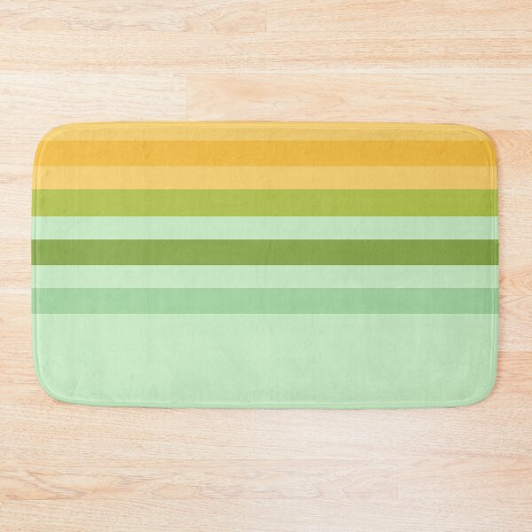 Item preview, Light Green Yellow Colorful Minimalist Classic Vintage Retro Stripes designed and sold by LiquidWing.