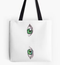 Green eyes Tote Bag
