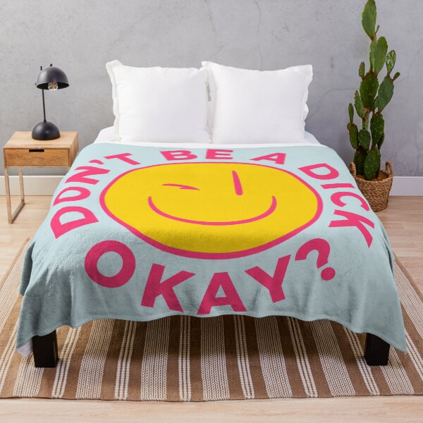 Item preview, Dont be a Dick - Polite Advice | Smiley Face Wink designed and sold by PEARROT.