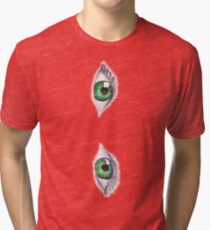 Green eyes Tri-blend T-Shirt