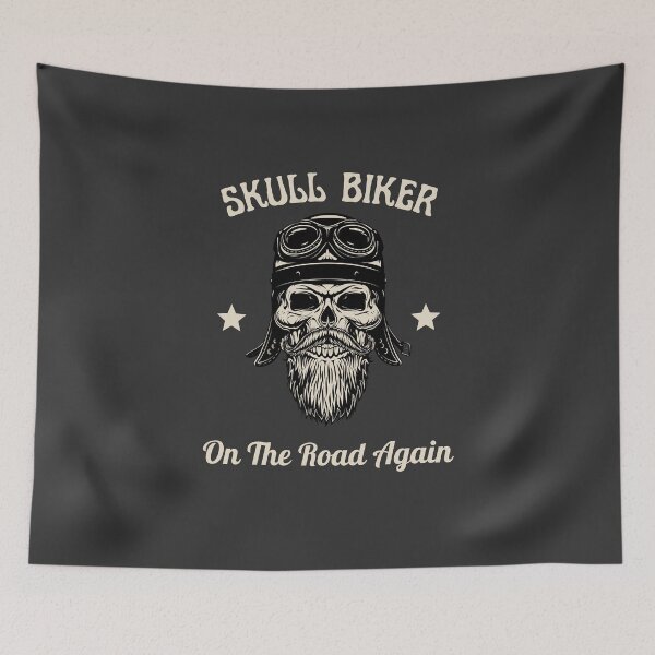 Item preview, Skull Biker ....On the road again designed and sold by M-Infinite.