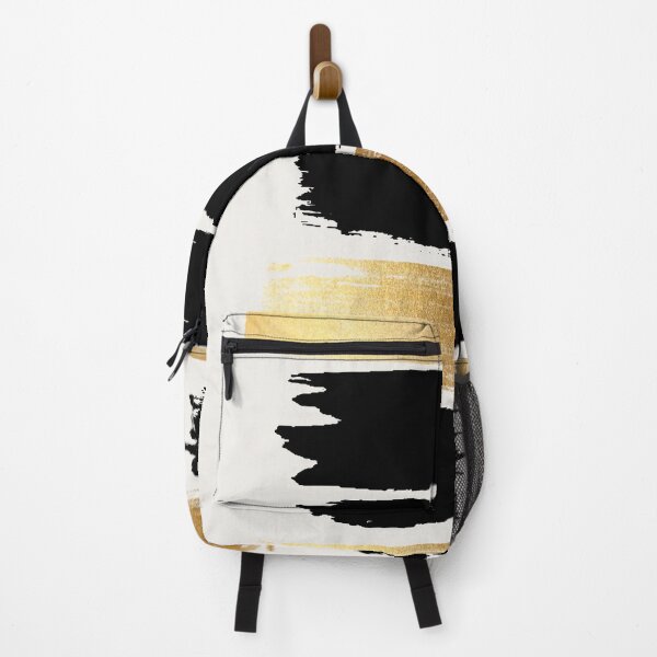 Item preview, Brush Strokes Black + Gold designed and sold by Rose Beck.