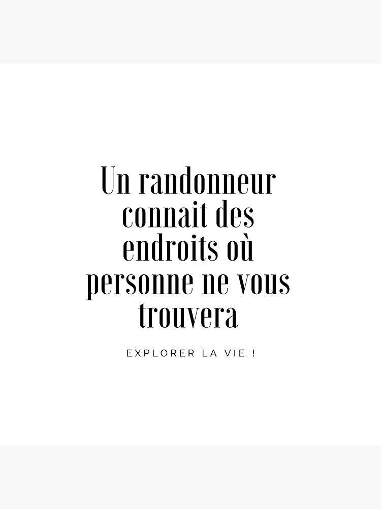 "FRENCH QUOTE 01" Poster for Sale by Indesigning Redbubble