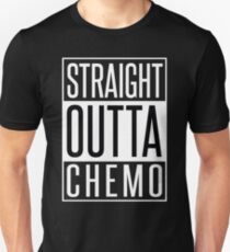 STRAIGHT OUTTA CHEMO Slim Fit T-Shirt