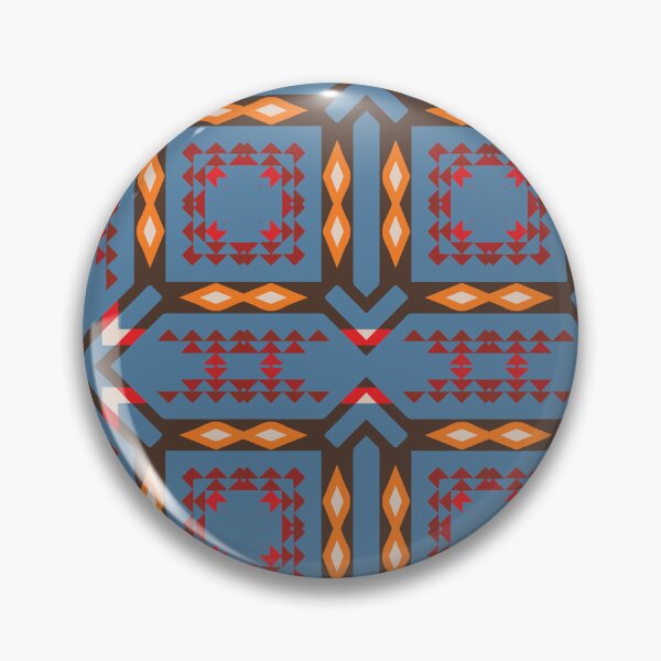 Item preview, Shapes on a blue background  designed and sold by lalylaura.