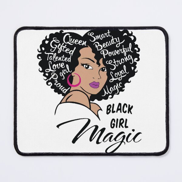 Item preview, Magia afro chica negra designed and sold by RobeLan.