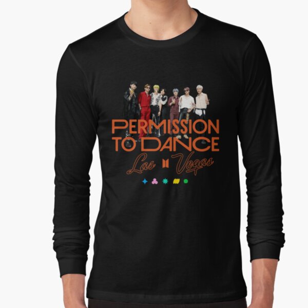 BTS Permission to dance Las Vegas drawing 2024 Longsleeve size L