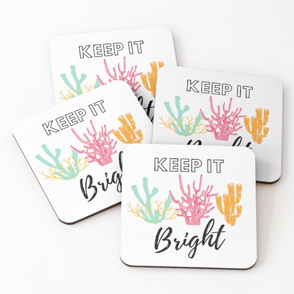 Item preview, Keep It Bright Coral Reef Design designed and sold by WritetheWrongs.