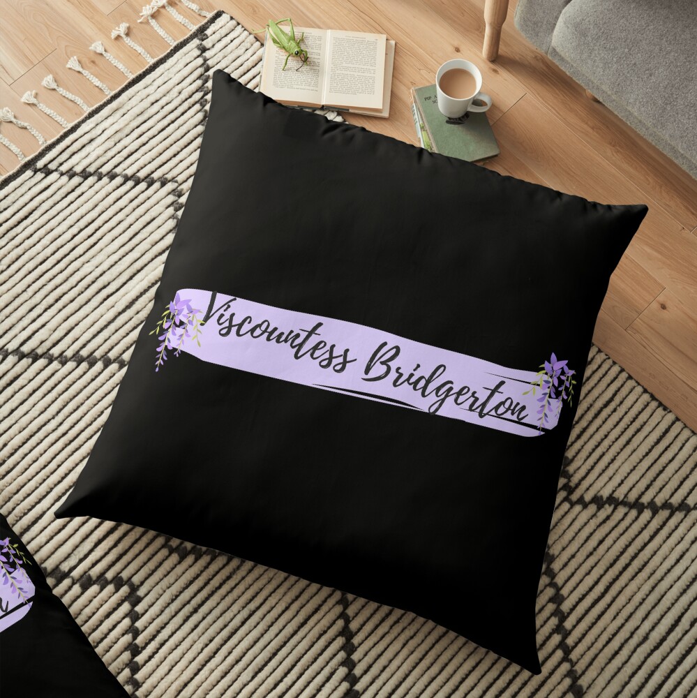 Bridgerton | Viscountess Bridgerton Floor Pillow