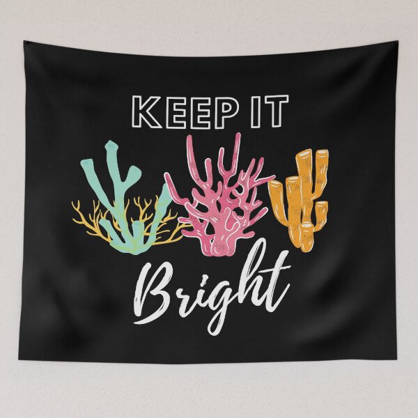 Item preview, Keep It Bright Coral Reef Design designed and sold by WritetheWrongs.