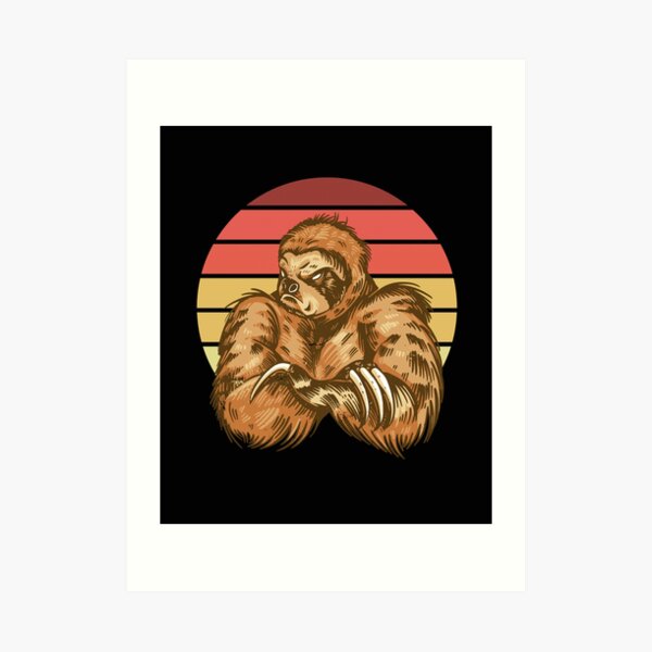 Angry sloth