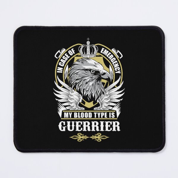 Item preview, Guerrier Name T Shirt - In Case Of Emergency My Blood Type Is Guerrier  Gift Item Tee designed and sold by anthonyodo.