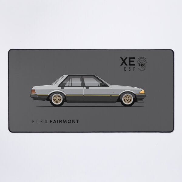 Item preview, Ford XE Fairmont ESP (silver) designed and sold by mtsala illustrations.