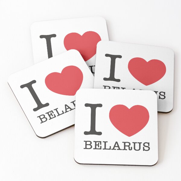 Item preview, I love Belarus designed and sold by SYMBAL.BY.