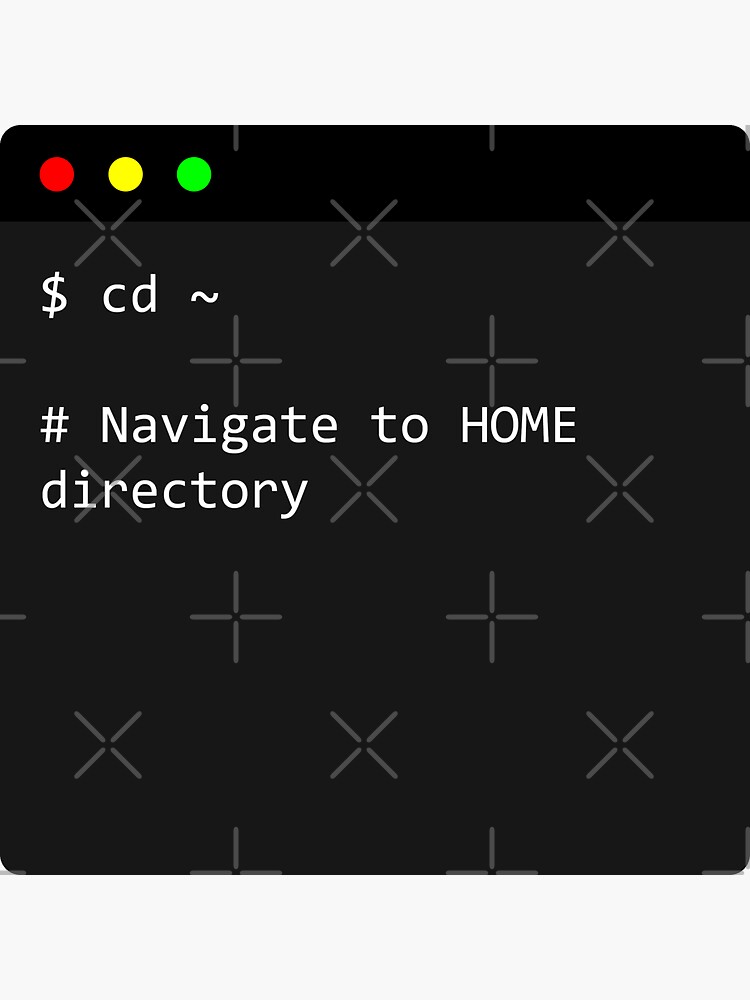  linux command cd what does cd do in terminal sticker by typo n quotes redbubble