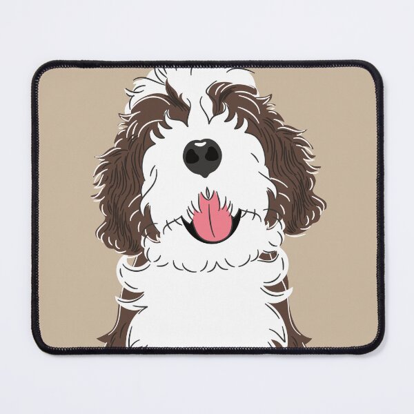 Item preview, LOVE Brindle Bernedoodle designed and sold by Lulupainting.