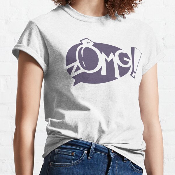 Gaia Online zOMG! Logo Classic T-Shirt