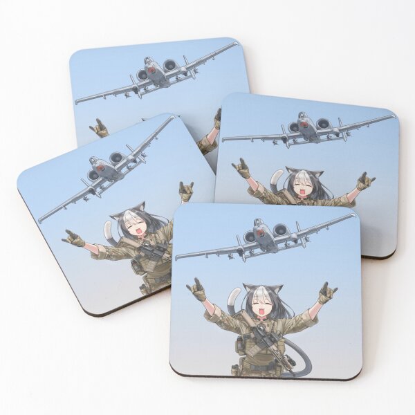 Item preview, CAT GIRL A-10 THUNDERBOLT BRRRT Essential . designed and sold by pennigrqcheu.