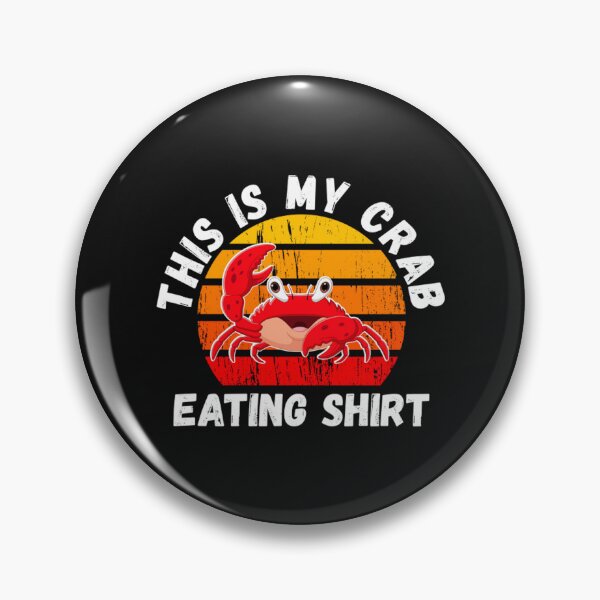 Item preview, This Is My Crab Eating Shirt - Funny Crabs designed and sold by mrdufu.