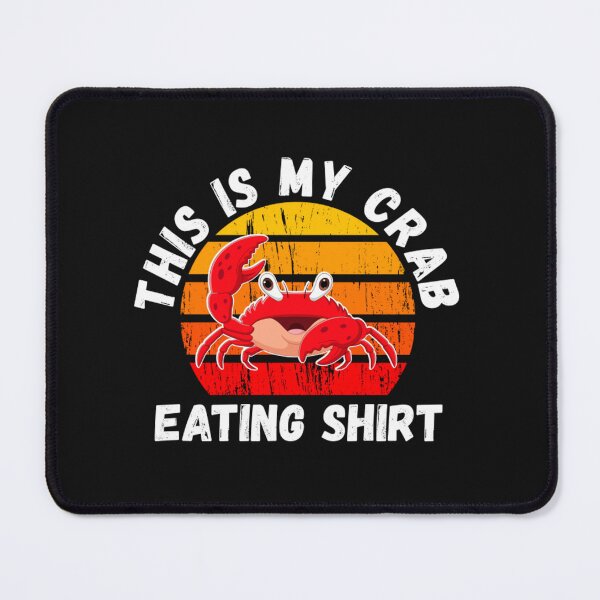 Item preview, This Is My Crab Eating Shirt - Funny Crabs designed and sold by mrdufu.