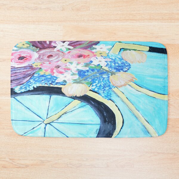 Item preview, Floral Bicycle - Original artwork by Dody Denman designed and sold by MoxyMermaid.