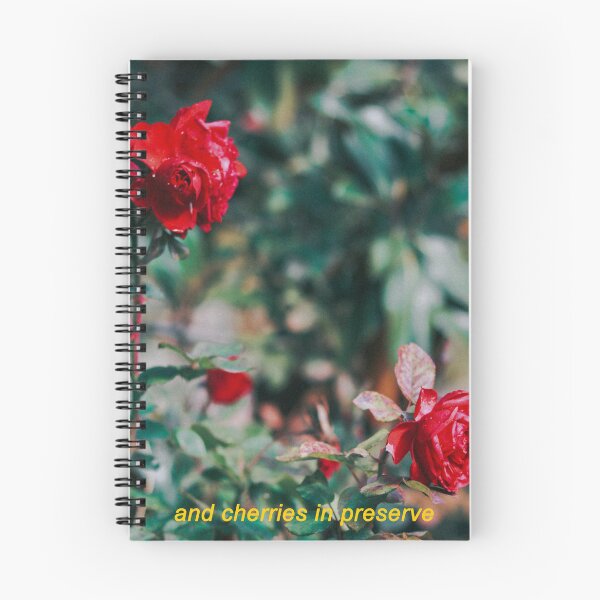 Item preview, Red Roses Flowers Garden - Lorca Cherries Poem designed and sold by Sitorus Sun.