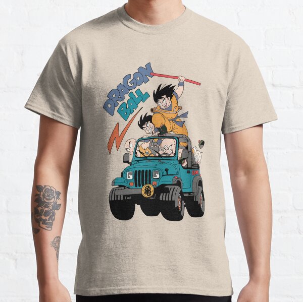 Dragon Ball Retro Jeep Classic T-Shirt