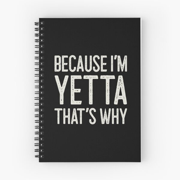 Item preview, Βecause I’m Yetta That’s Why Funny Personalized Name designed and sold by MariosNydras.