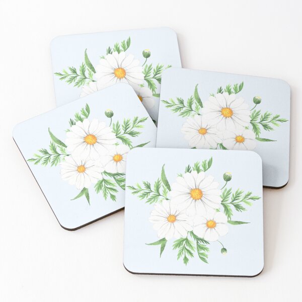 Item preview, Watercolor Daisy Flowers designed and sold by DaisyPaints.