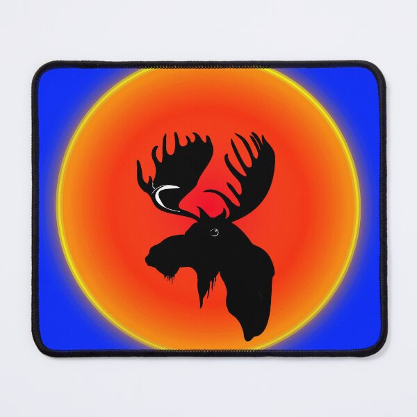 Item preview, Moose at sunrise design designed and sold by MystixJack.